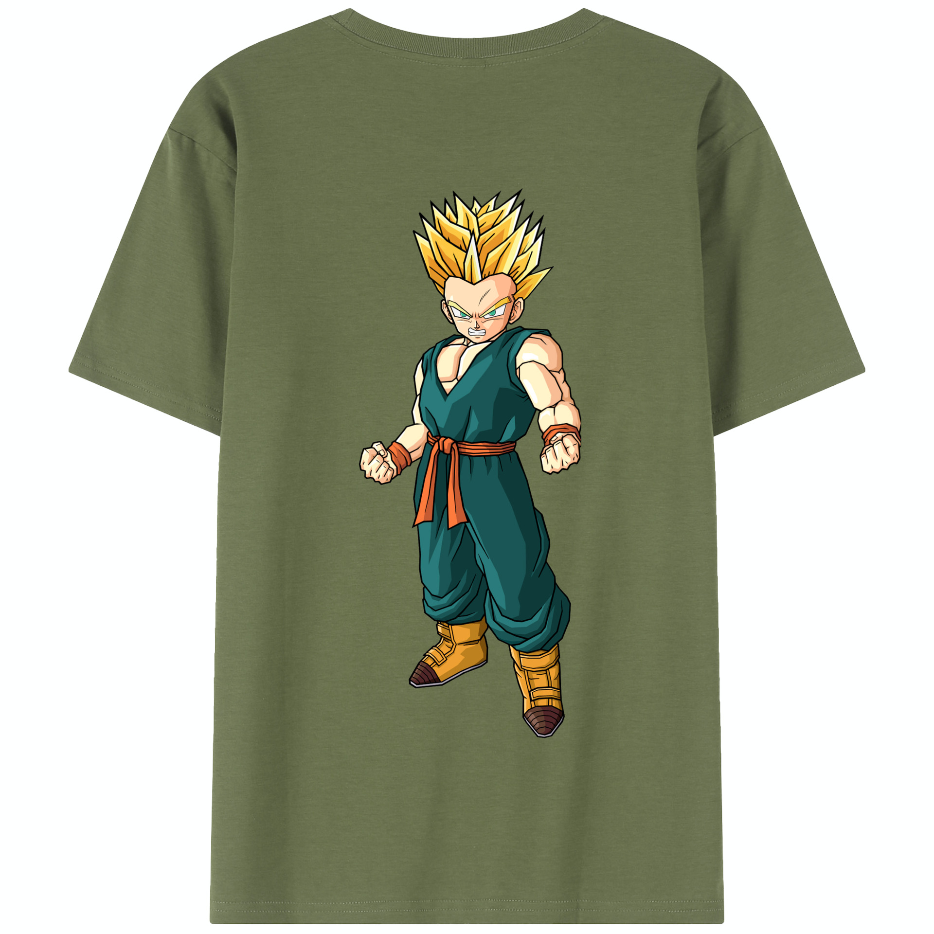 （画像用） ドラゴンボール DRAGON BALL 綿100％半袖Tシャツ（背面プリント）
